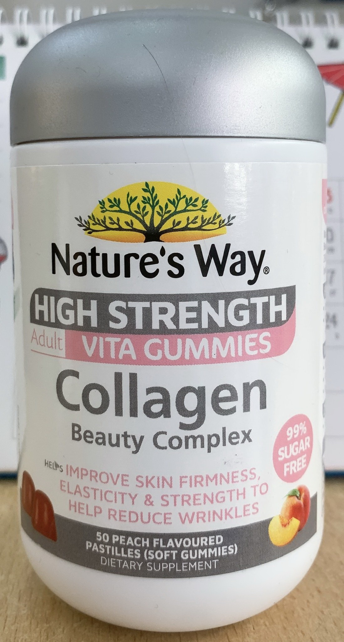 Viên nhai hỗ trợ độ đàn hồi săn chắc của da, Vita Gummies Collagen Beauty Complex