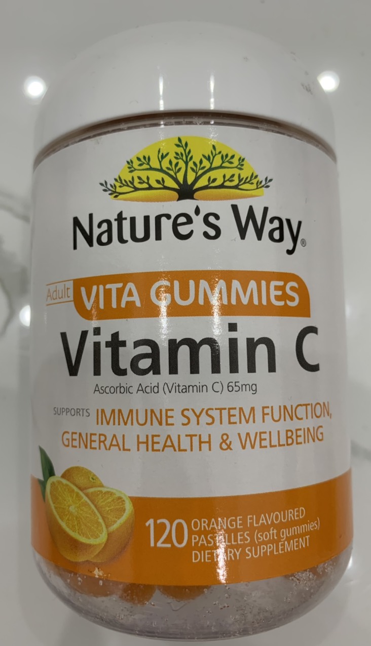Kẹo dẻo bổ sung Vitamin C - Nature's Way Vita Gummies Vitamin C