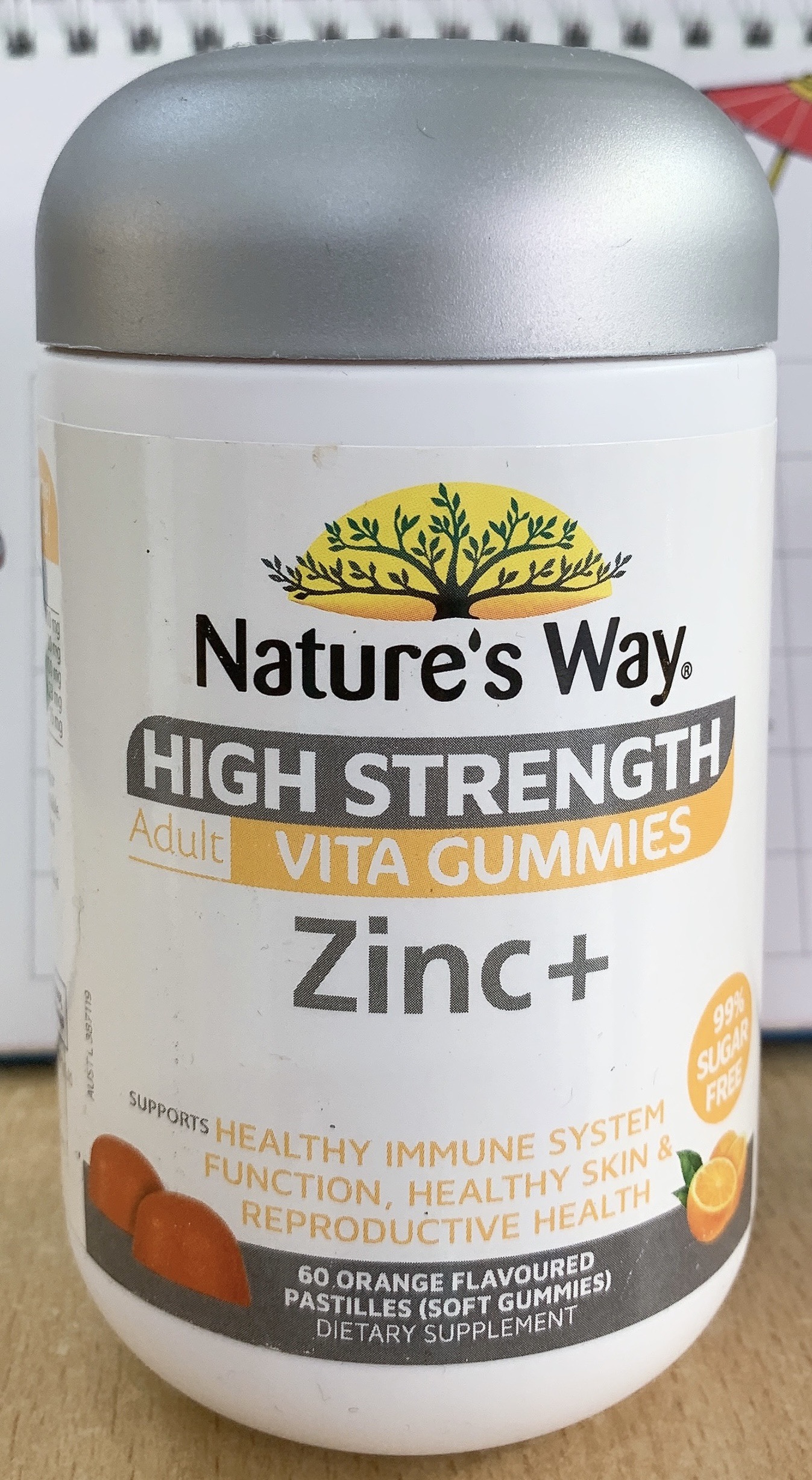 Kẹo dẻo hỗ trợ chức năng hệ thống miễn dịch Vita Gummies Zinc+