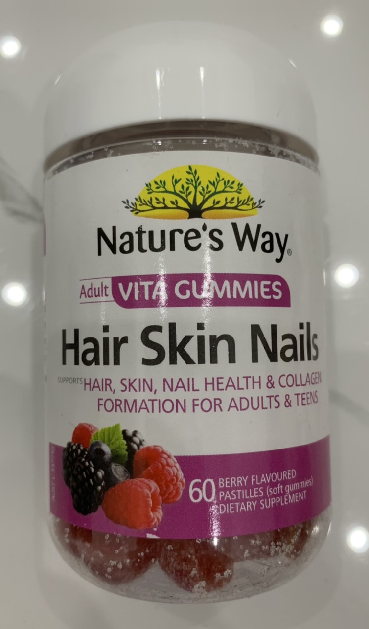 Kẹo dẻo đẹp da, móng, tóc, bổ sung vitamin và khoáng - Vita gummies Adult hair skin nails